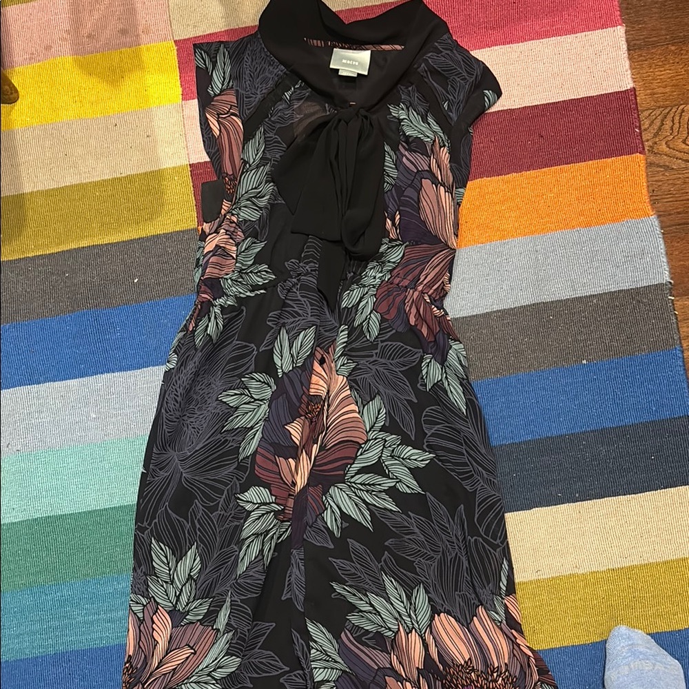 Floral Black Maeve Dress